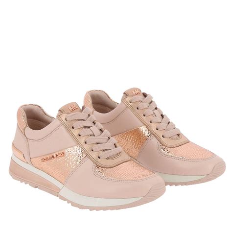 michael kors soft pink sneakers|michael kors sneaker damen sale.